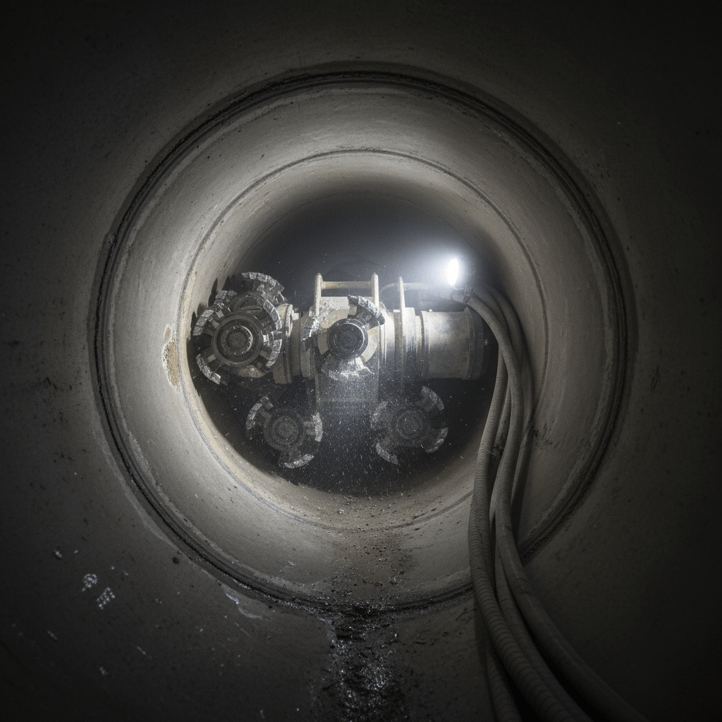 Spezialwerkzeug für die Rohrfräsung