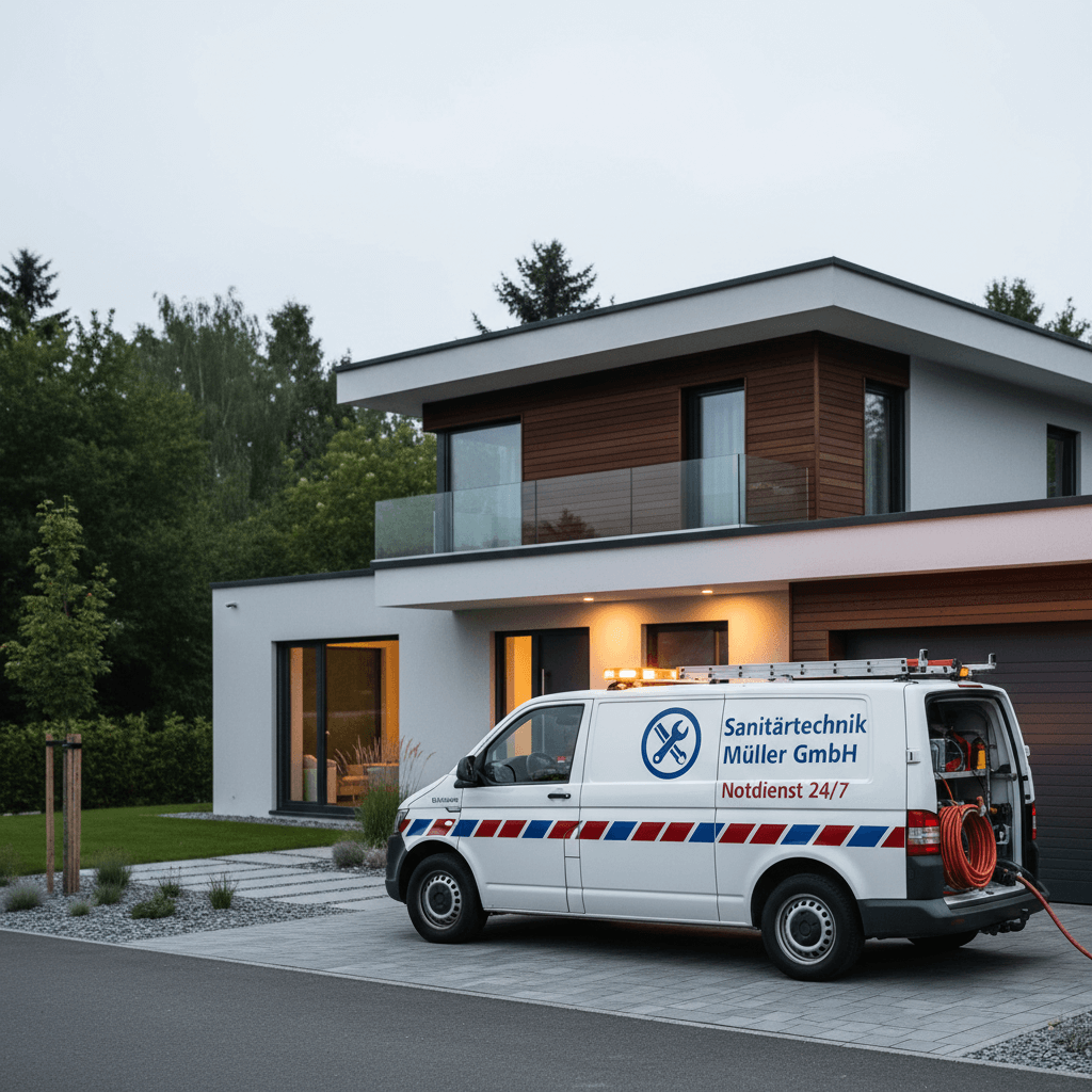 24 Stunden Notdienst Einsatzfahrzeug