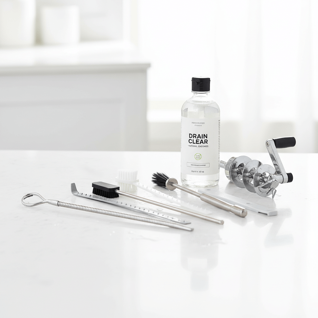 Reinigung eines verstopften Küchenabflusses